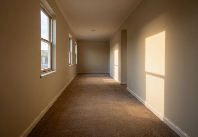 Same wall after professional structural drying in Queens Park